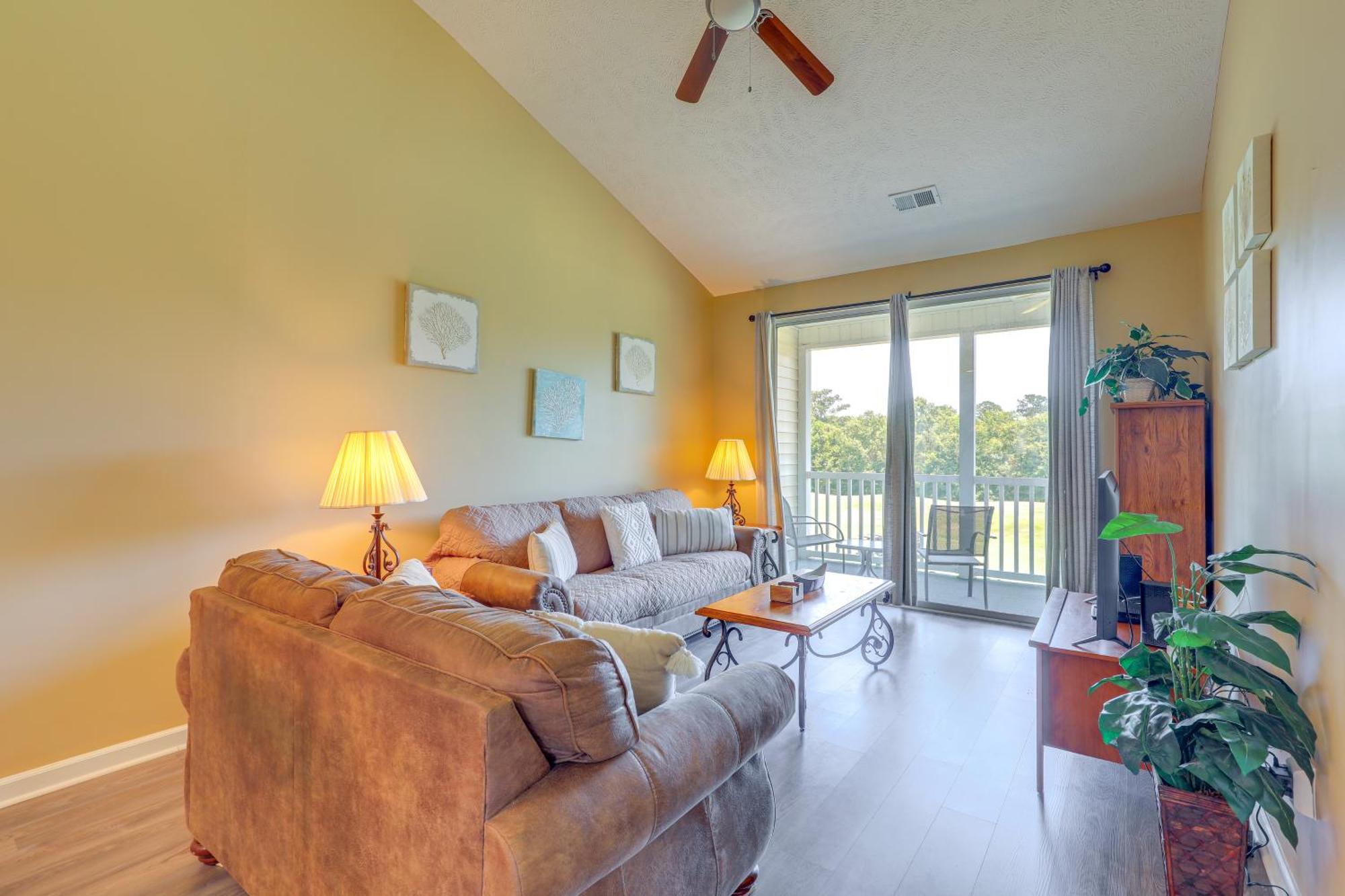 Bright Myrtle Beach Condo With Resort Amenities! Exterior photo